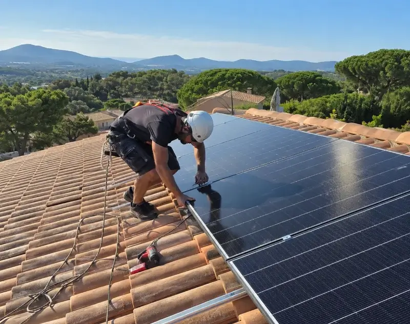 Installateur panneaux solaires Saint-Aubin-de-Cadelech — pose photovoltaïque sur toiture